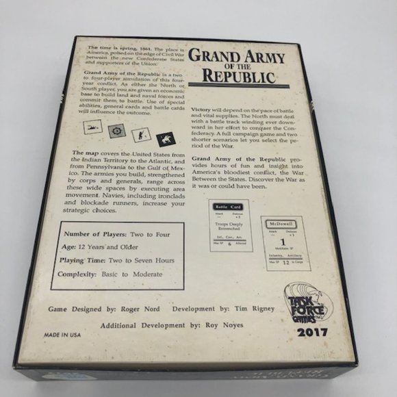 Task Force Games Grand Army of the Republic (unpunched) - Picture 2 of 13